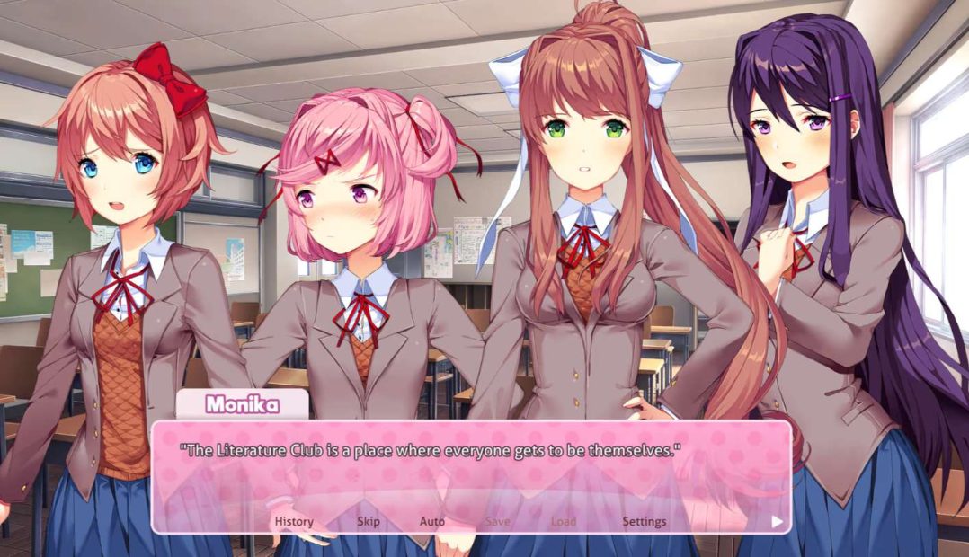 心跳文学部 Plus! Doki Doki Literature Club Plus! ドキドキ文芸部プラス PC/安卓直装双端 元叙事心理恐怖ADV 全CG存档精翻整合版图片-1